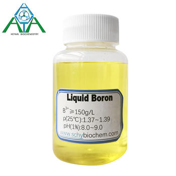 PH 8.0-9.0 Colorless Liquid Boron